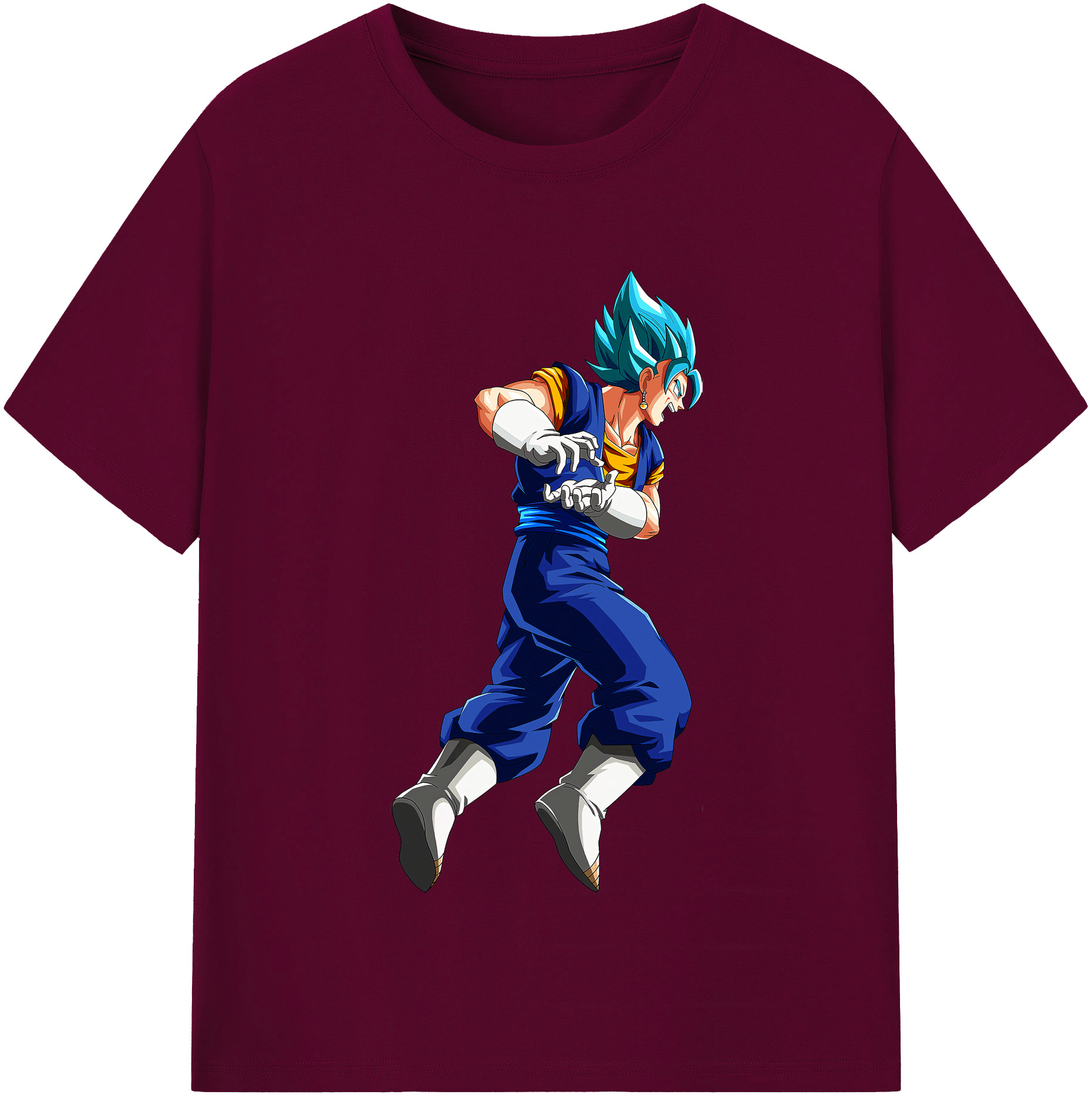 （画像用） ドラゴンボール ベジット DRAGON BALL Vegetto レディースカジュアルプリントTシャツ（綿100％）